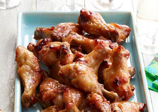 Dijon chicken wings