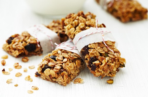 Traditional oatmeal flapjack