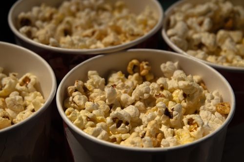 Flavoured popcorn