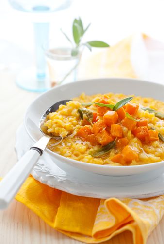 Pumpkin risotto