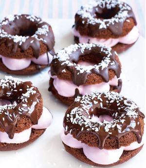 Marshmallow doughnuts