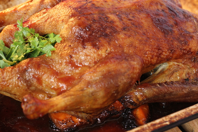 Easy crispy roast duck