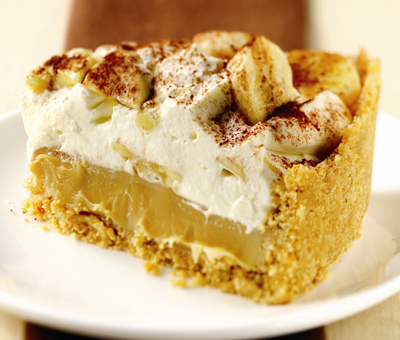 Classic banoffee pie