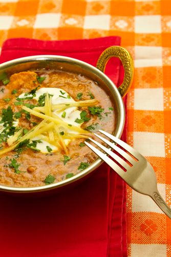 Leftover turkey coconut curry