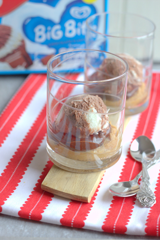 Peanut butter ice cream cups