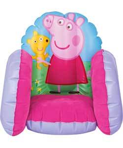 peppa pig inflatable chair