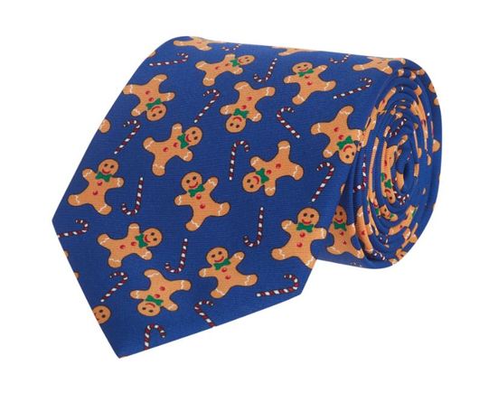 Gingerbread man tie