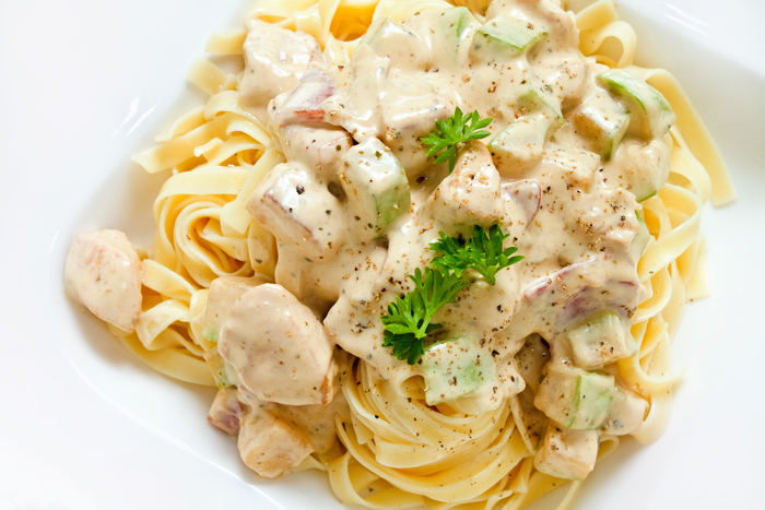 Creamy garlic chicken