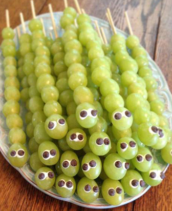 Caterpillar grapes
