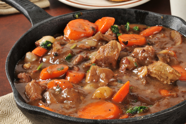 Beef and mushroom casserole