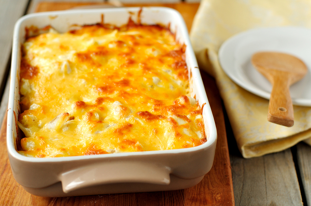 Cheesy potato bake