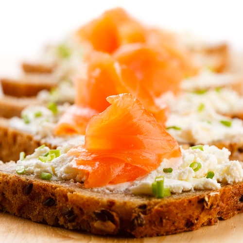 Salmon and chives with Hellmann’s Light... | MummyPages.ie