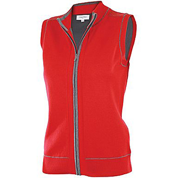 Fully Lined Sleeveless Golf Sweater 