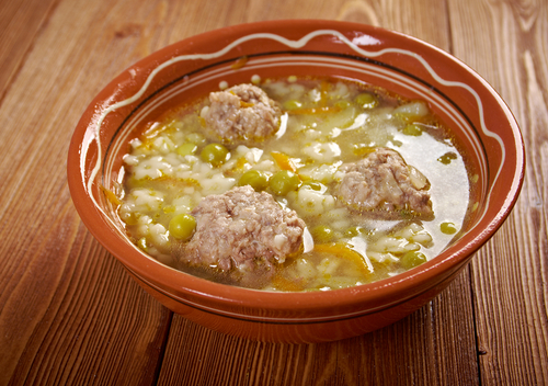 Meatball soup