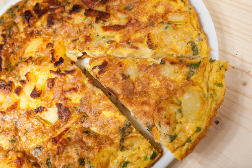 Simple frittata bake