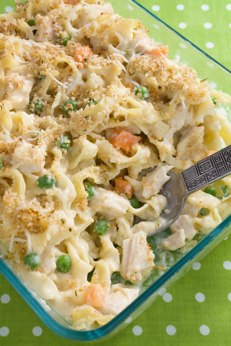 Chicken noodle bake