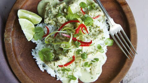 Lime and coconut chicken