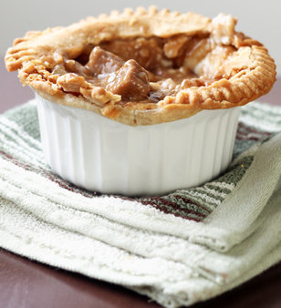 Traditional Guinness pie