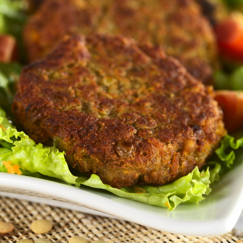 Lentil burgers