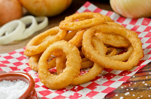 Simple onion fries