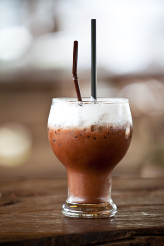 Frozen hot chocolate