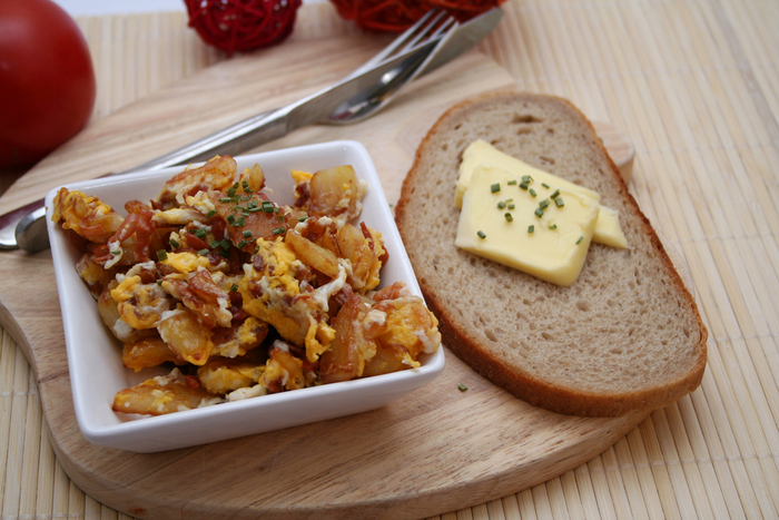 Ham and potato breakfast mash | MummyPages.ie