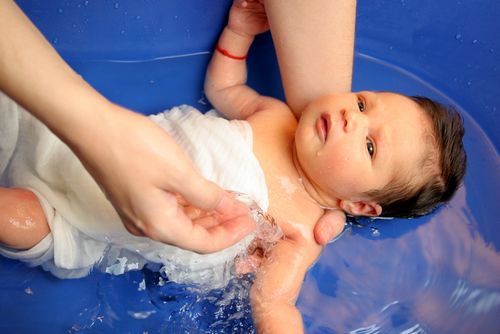 bathing a 6 month old