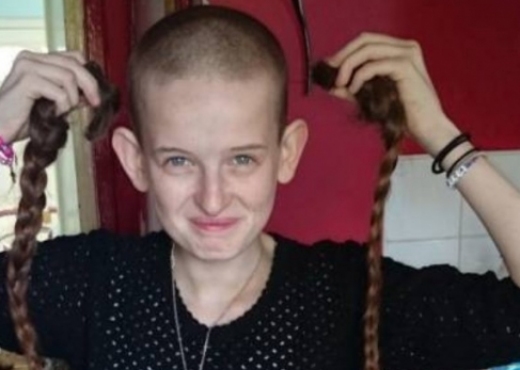Teen Who Shaved Head For Cancer Charity Told She Mus