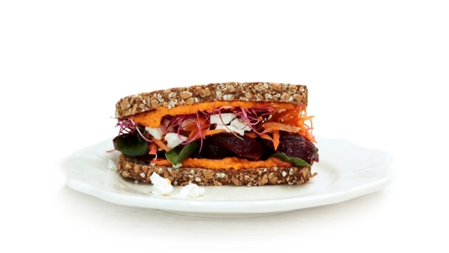 Vegetarian Superfood, &amp; Feta with Brennans Wholewheat Brown Bread