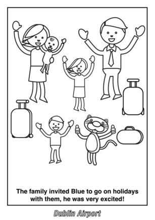 Blue Gets Invited On Holidays!