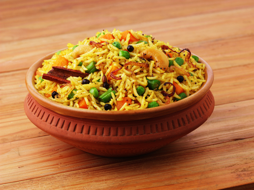 Vegetable biryani