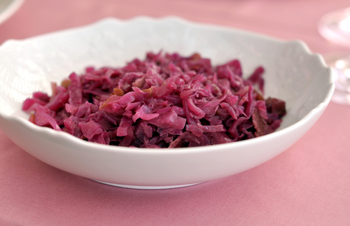 Spicy red cabbage