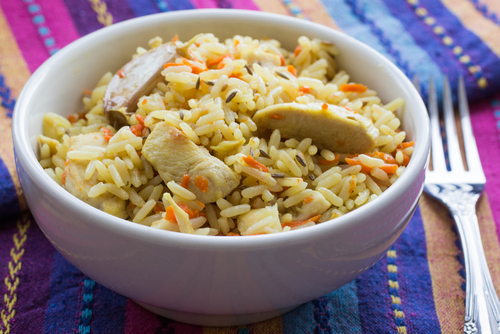 Chicken pilaf