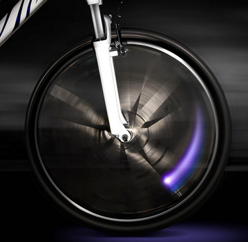 Blinking bike light