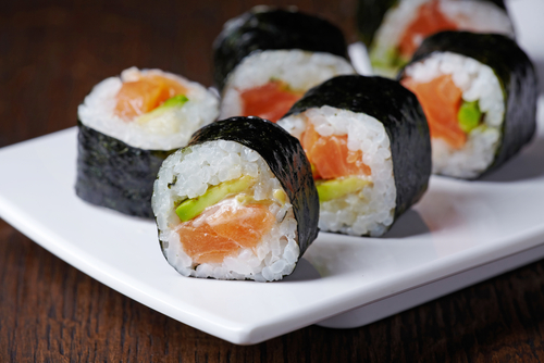 Salmon rolls