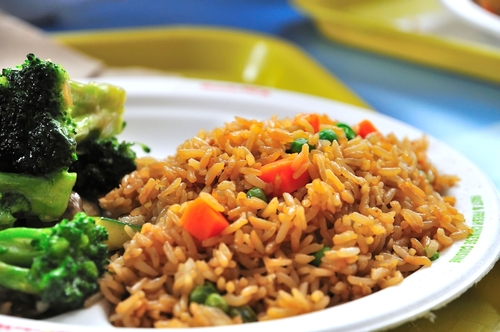 Egg-free fried rice