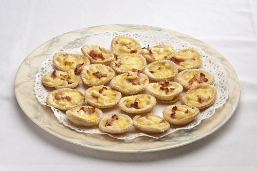 Bacon tarts