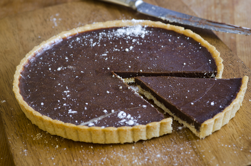 Chocolate tart