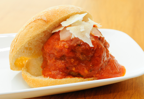 Meatball sliders