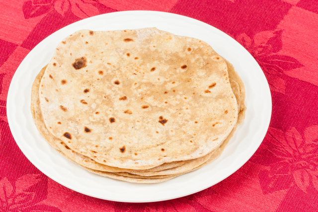 Chapatti, Indian flat bread