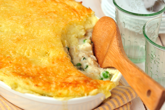 Classic fish pie