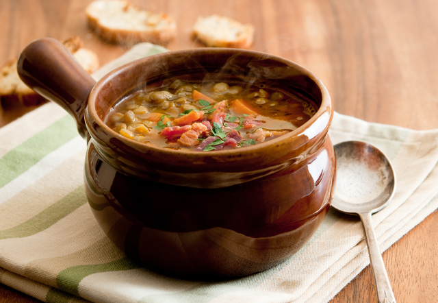 Hearty lentil stew