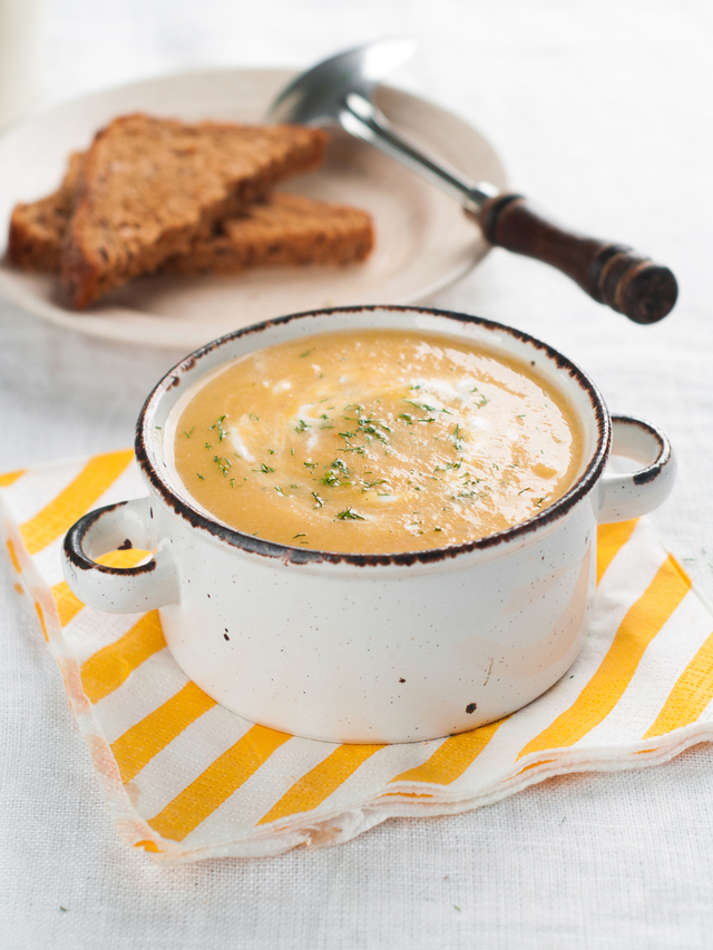 Spicy pumpkin soup