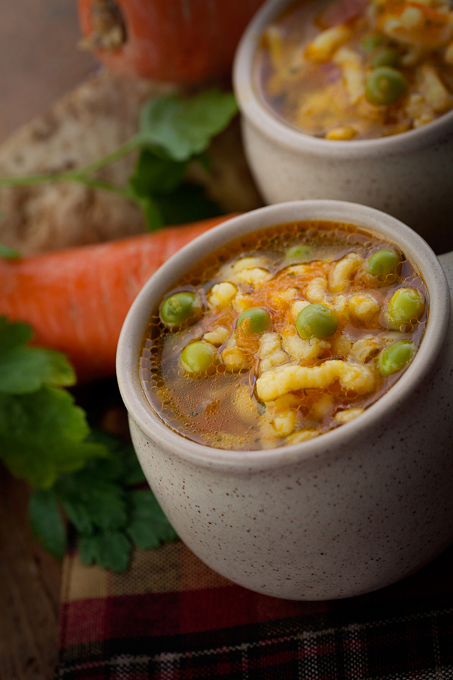 Hearty vegetable soup