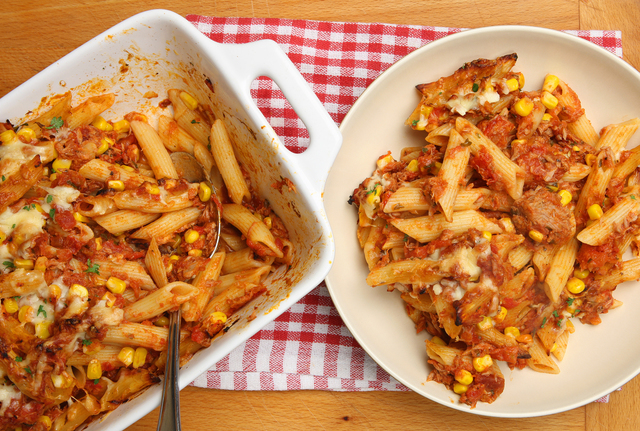 Simple tuna pasta