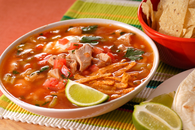 Mexican chicken soup