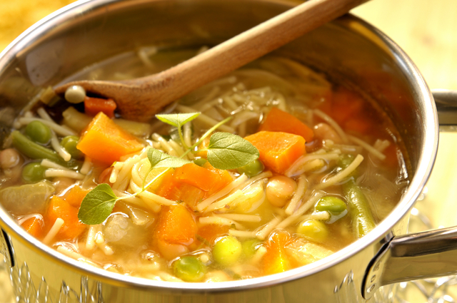 Hearty vegetable soup