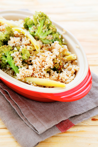 Broccoli and lemon couscous