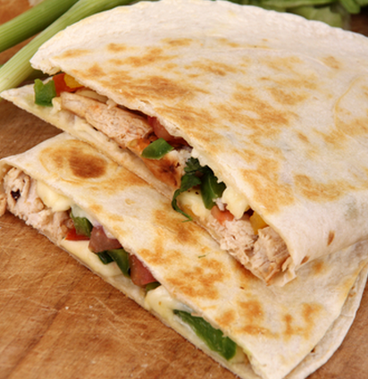 Chicken quesadillas