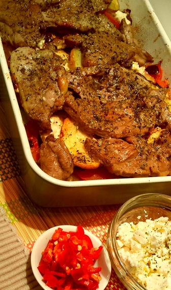 Greek inspired lamb with potatoes & olives | MummyPages.ie